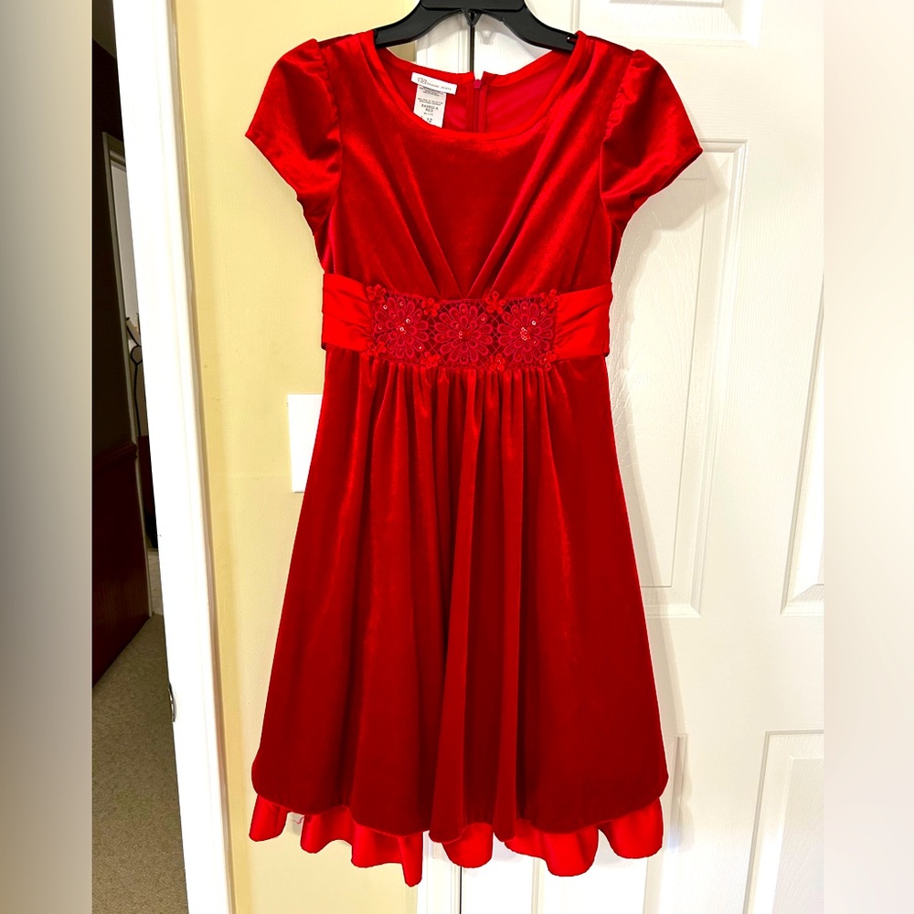 Like New Girl’s Bonnie Jean Christmas Dress Size 12